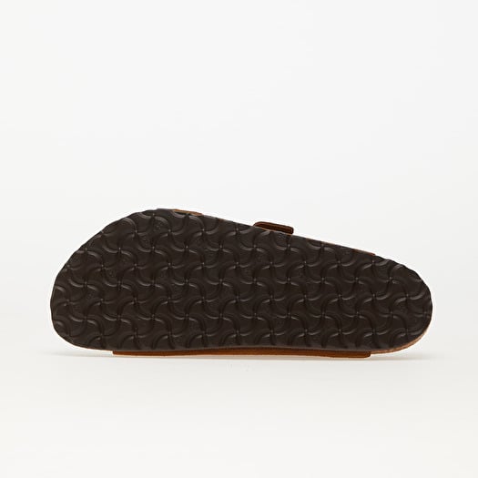 Birkenstock arizona suede leather black deals