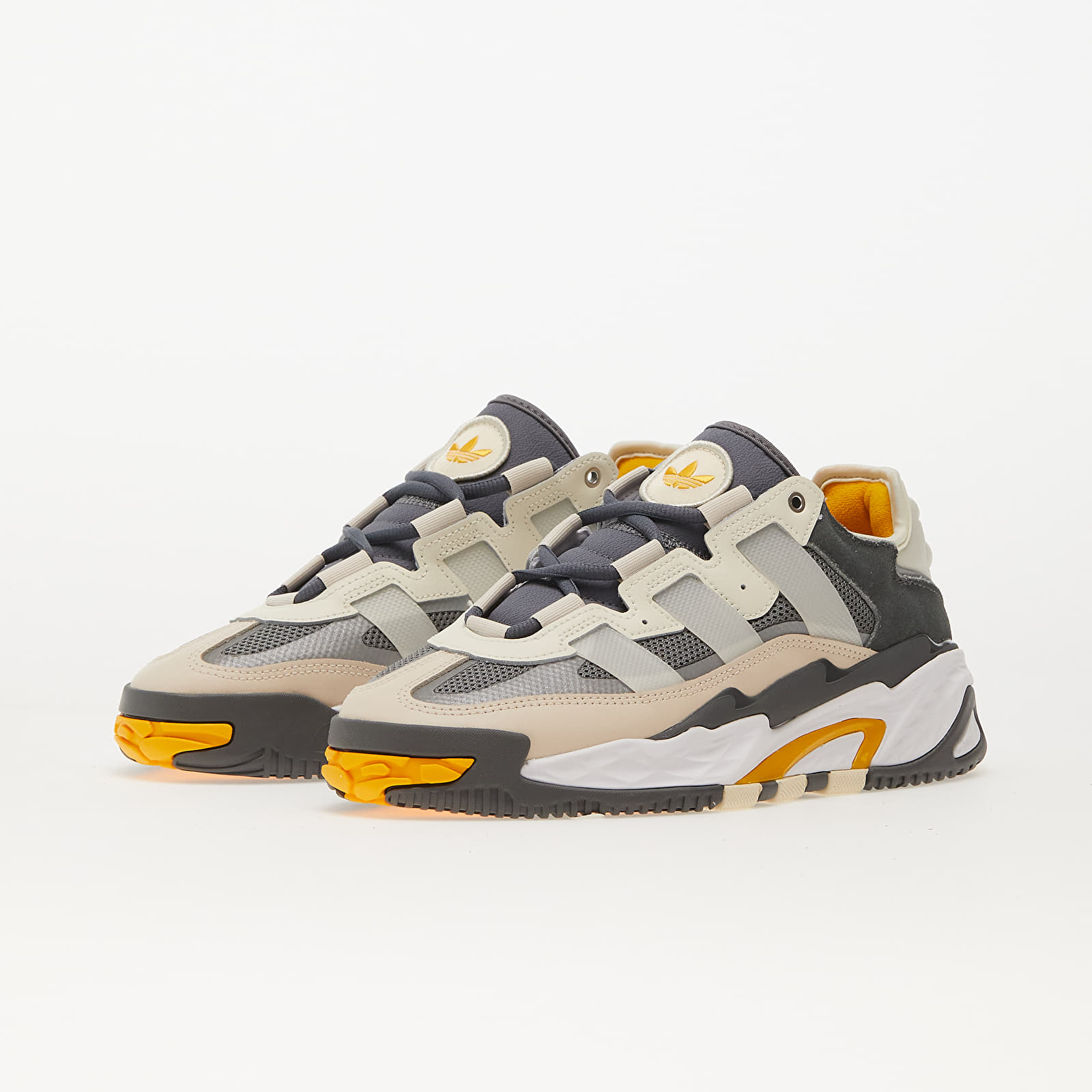 Men's shoes adidas Niteball Grey Four/ Ftw White/ Halivo