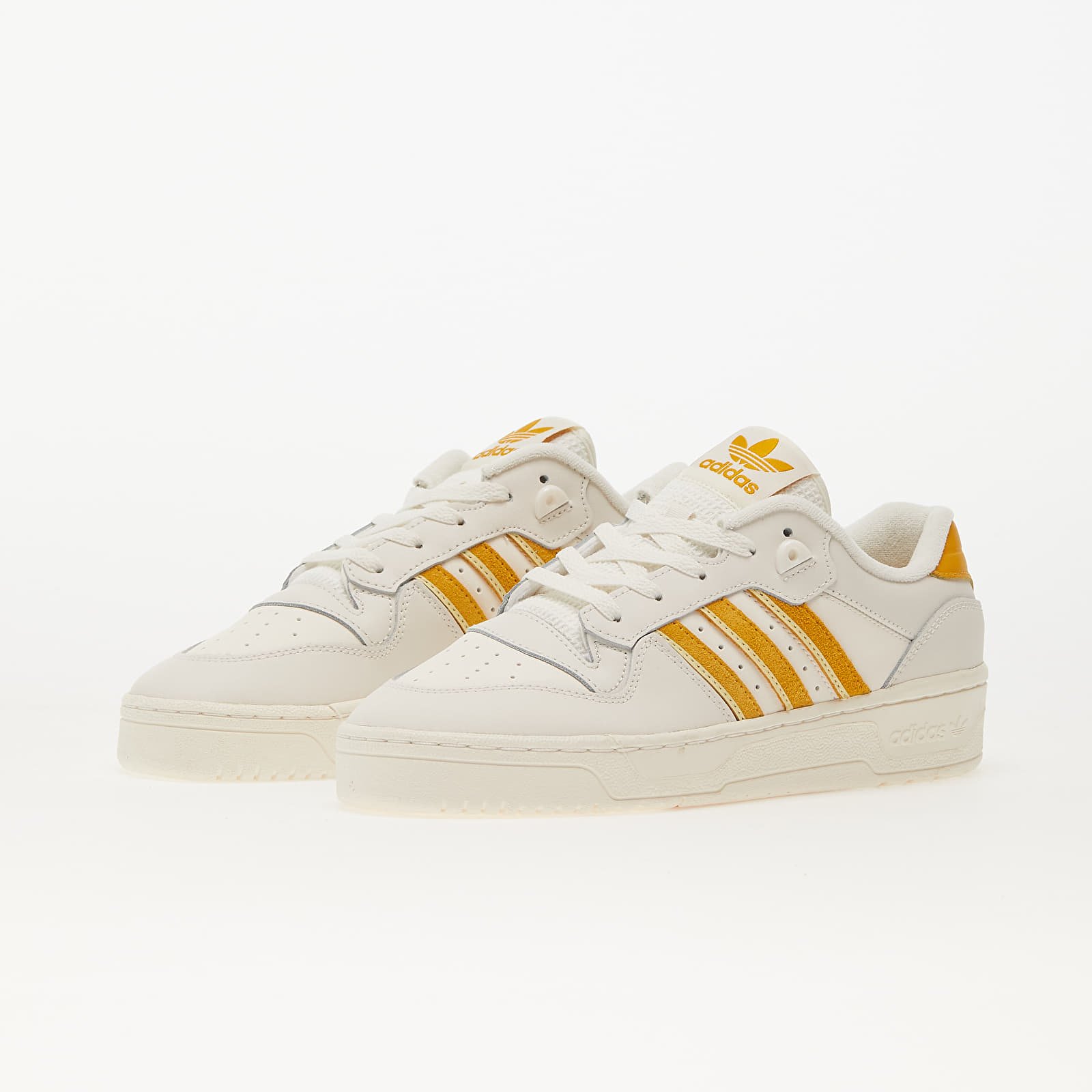 Încălțăminte și sneakerși pentru bărbați adidas Rivalry Low Cloud White/ Preloved Yellow/ Easy Yellow