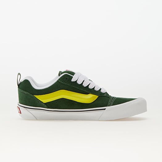 Men s shoes Vans Knu Skool Green True White Footshop