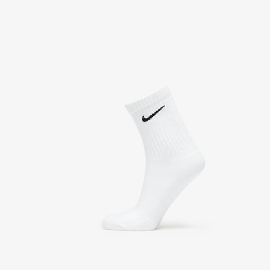 White nikes socks clearance