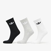 adidas Trefoil Cushion Crew Sock 3-Pack