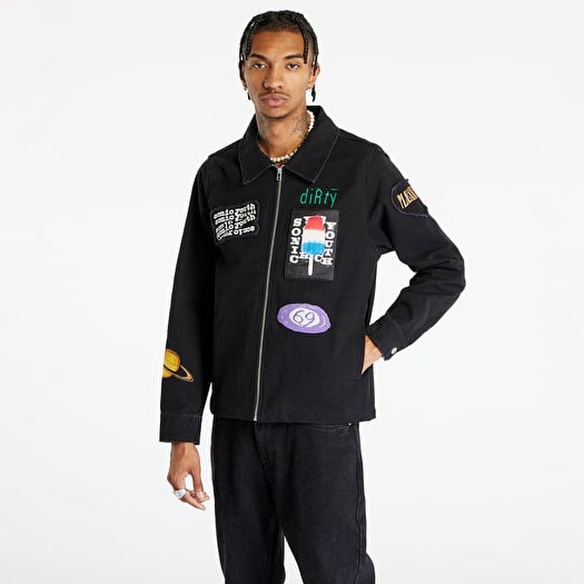 Jackets PLEASURES x Sonic Youth Work Jacket Black | Footshop