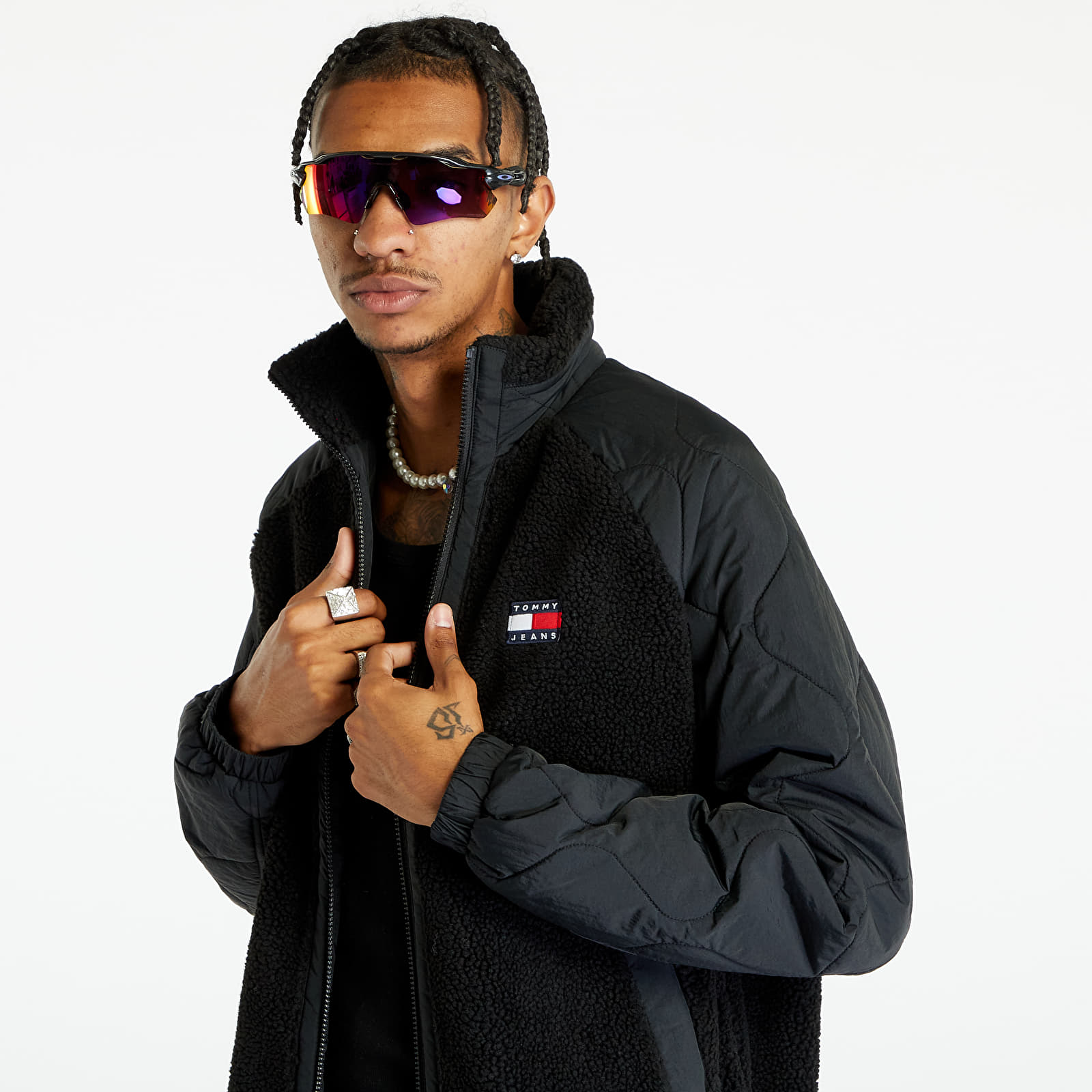 Tommy sherpa denim hot sale jacket