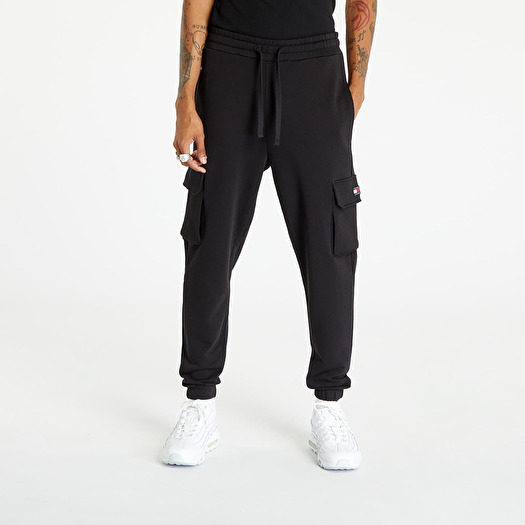 Black tommy shop hilfiger joggers