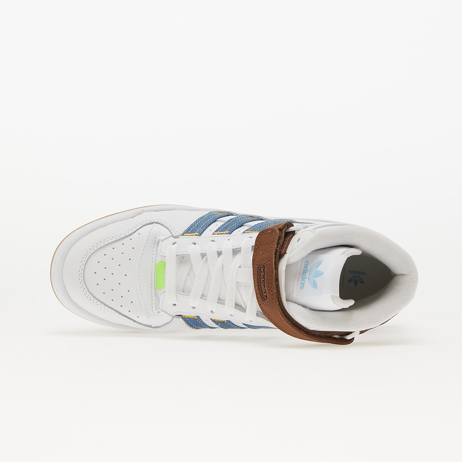 Дамски кецове и обувки adidas x Ksenia Schnaider Forum Mid W Ftw White/ Supplier Colour/ Preloved Brown