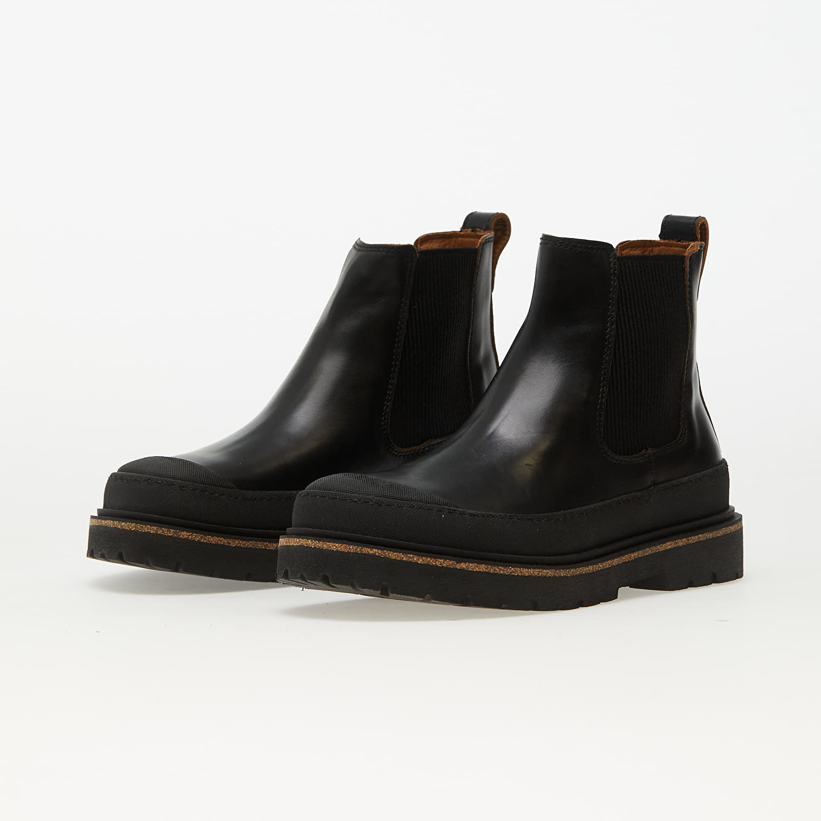 Buty męskie Birkenstock Prescott Slip On W LEOI Black
