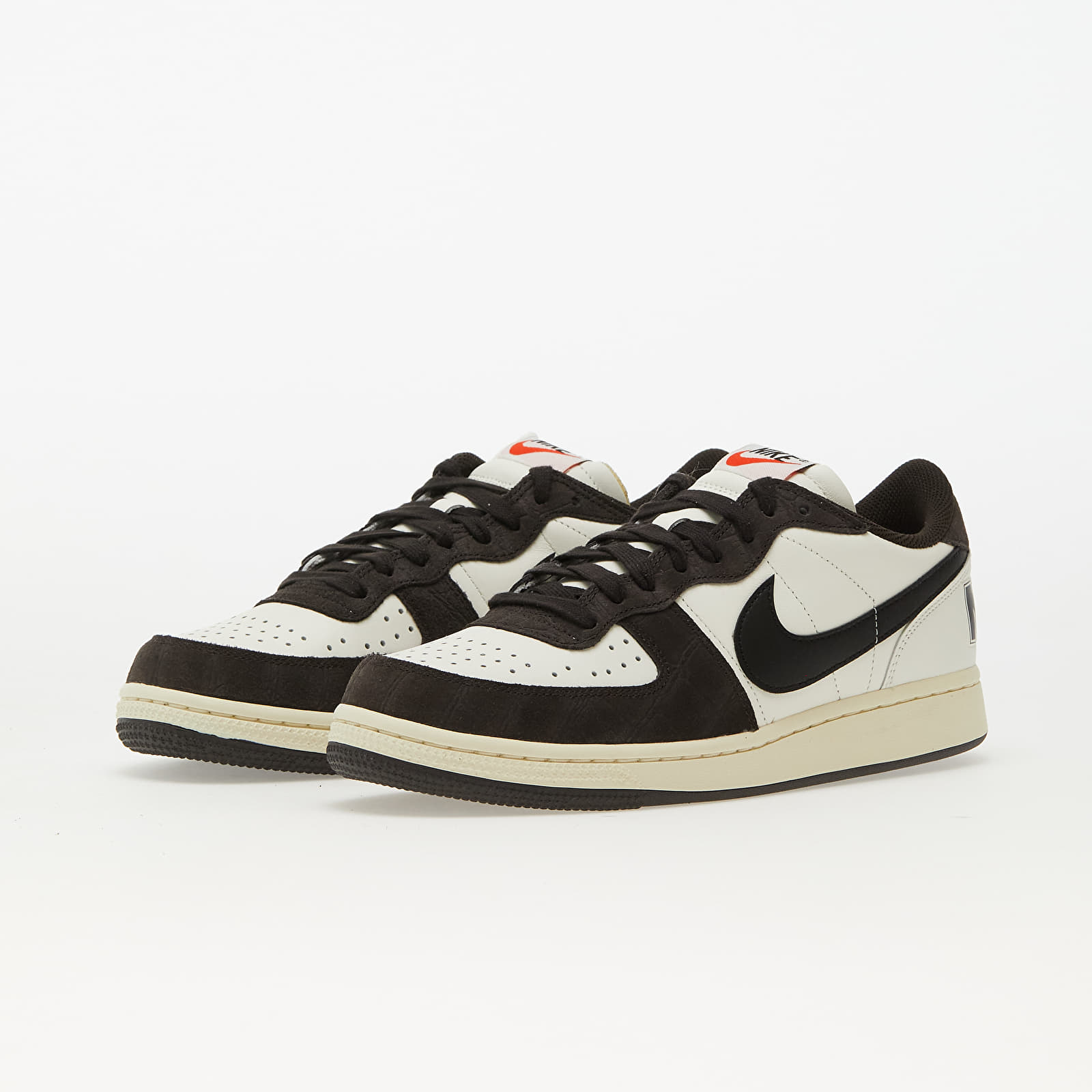 Férfi cipők Nike Terminator Low Velvet Brown/ Black-Sail-Coconut Milk
