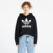 Hoodies and sweatshirts adidas Trefoil Hoodie Black Footshop