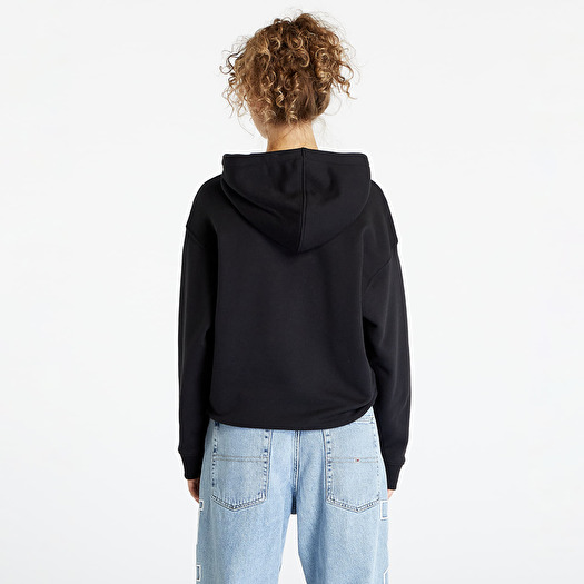 Hoodies and sweatshirts adidas Trefoil Hoodie Black Footshop