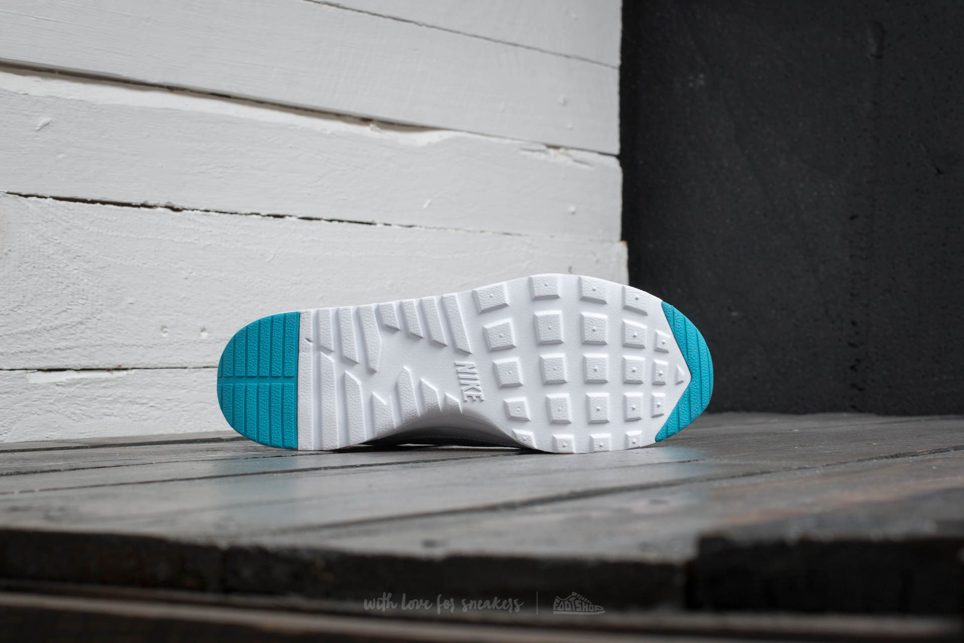 Zapatillas mujer Nike W Air Max Thea EM White/ White - Blue Lagoon - Ghost - Green