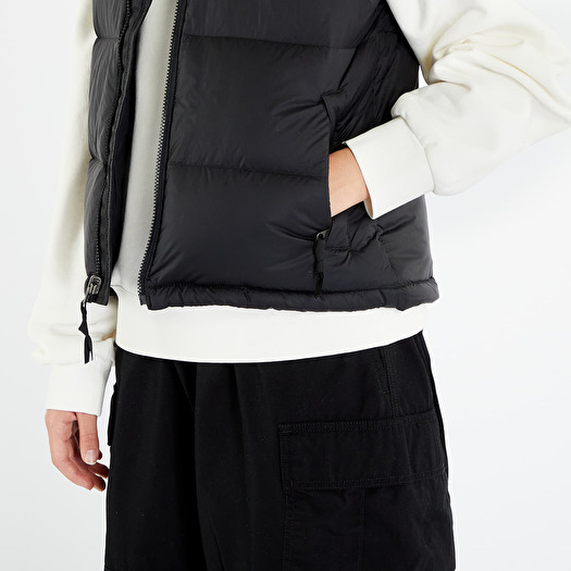 North face black puffer vest hotsell