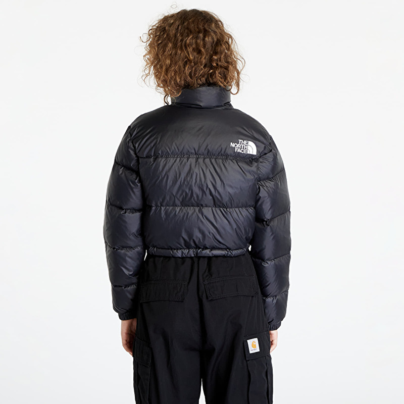 The North Face W Nuptse Short Jacket TNF Black/ TNF White | Footshop