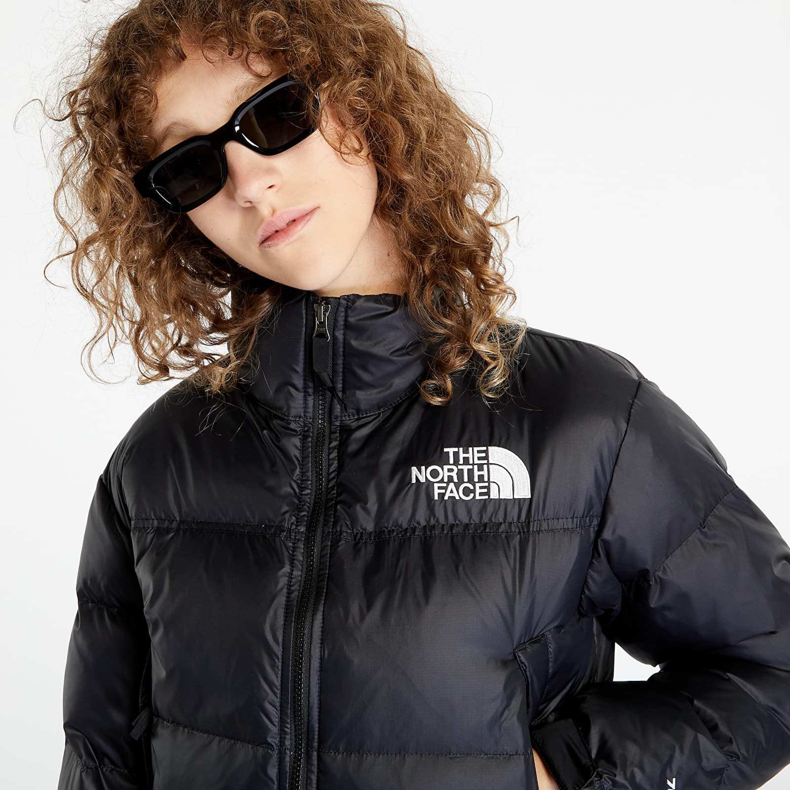 North face leather parka sales