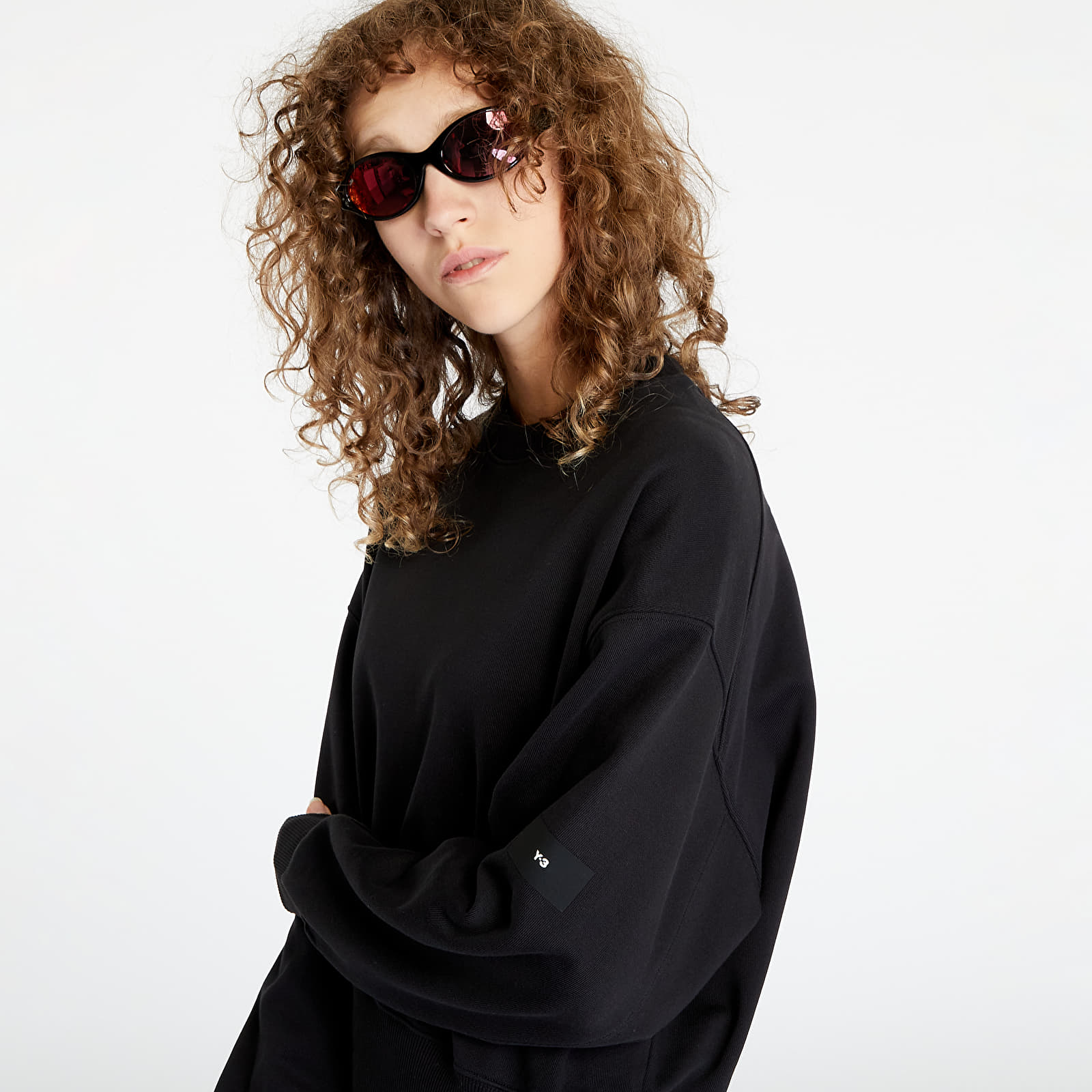 Sweatshirts Y-3 French Terry Box Crew Sweatshirt Black