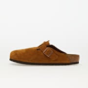 Birkenstock Boston Soft Footbed Velvet Leather Mink