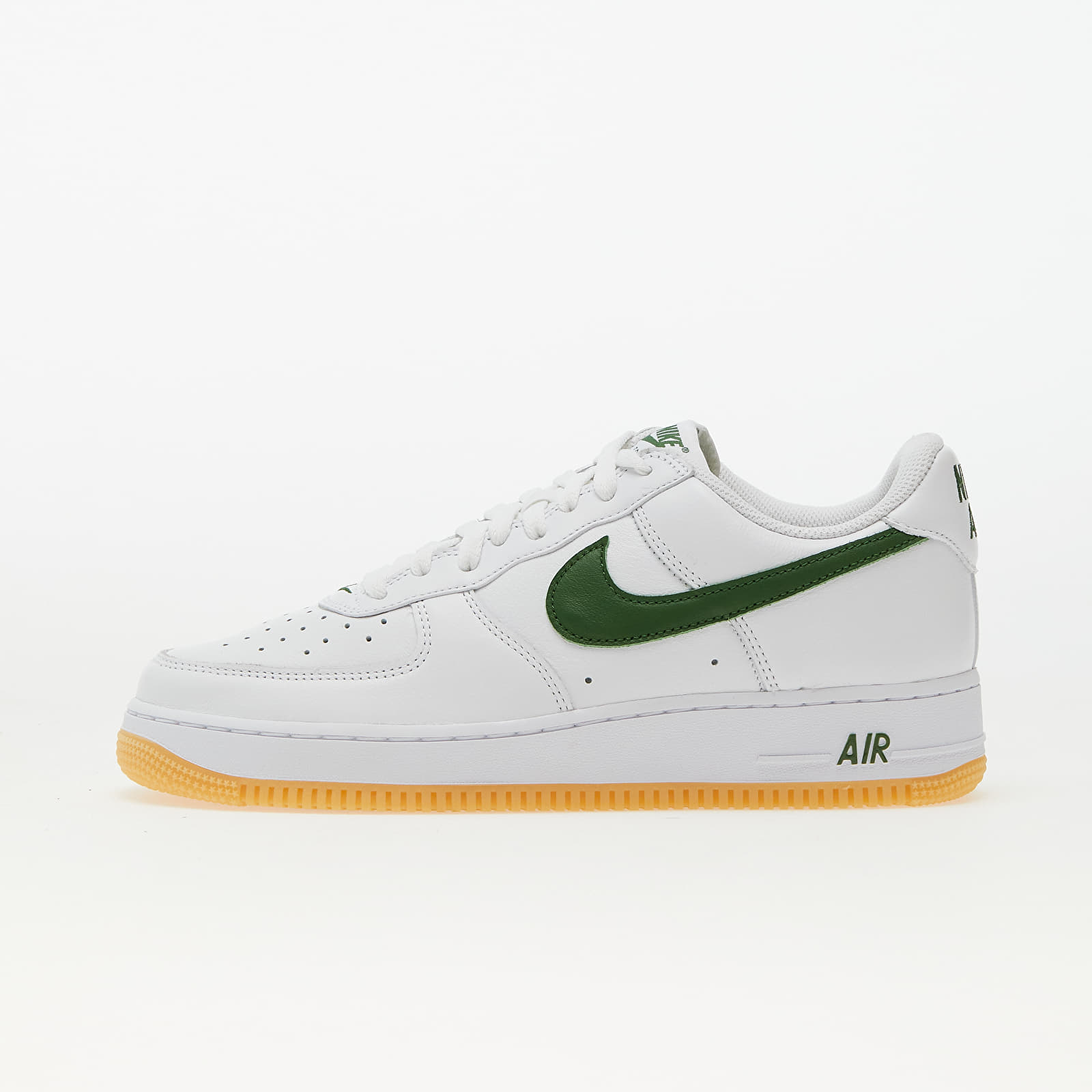 Levně Nike Air Force 1 Low Retro White/ Forest Green-Gum Yellow