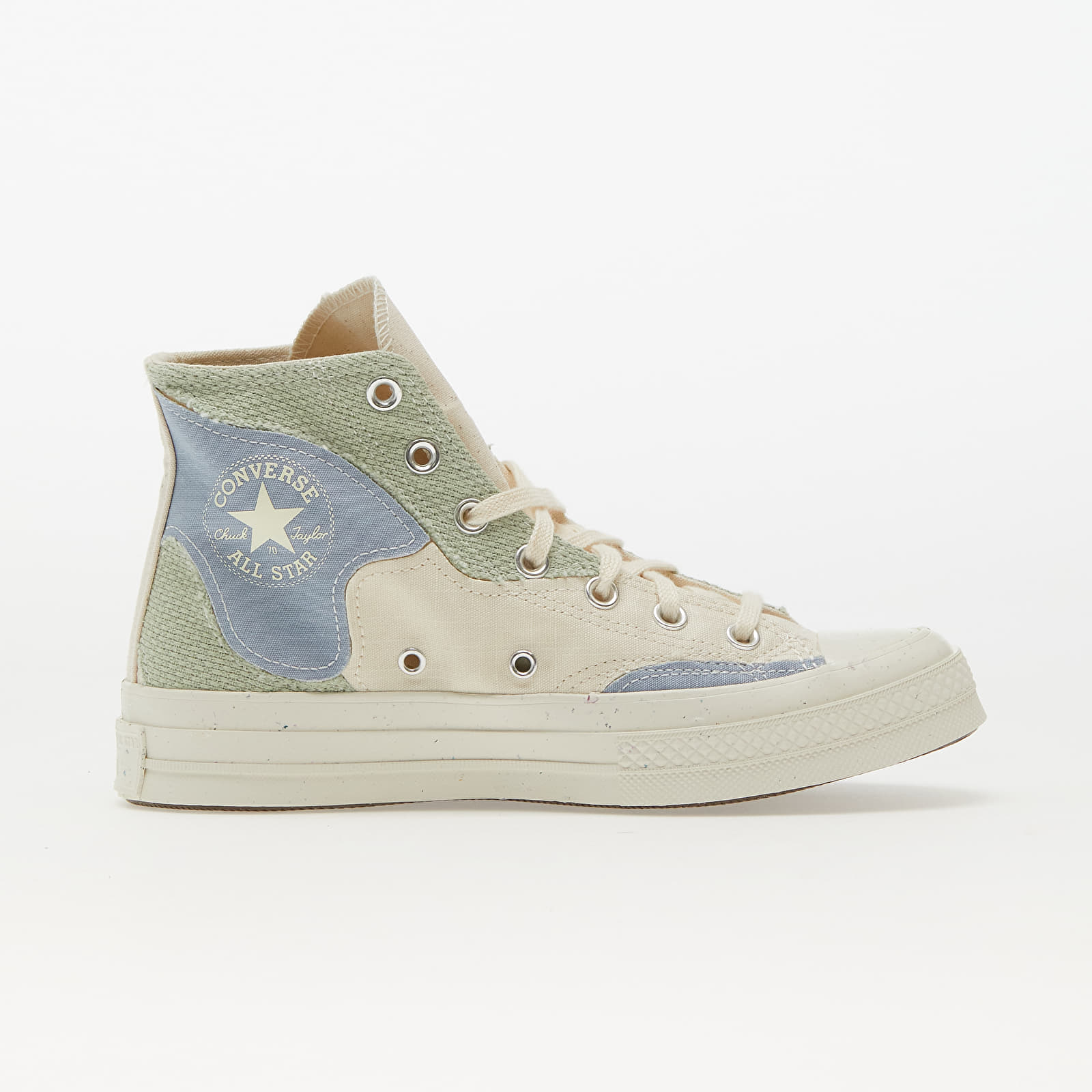 Încălțăminte și sneakerși pentru bărbați Converse Chuck 70 Craft Mix Natural/ Summit Sage