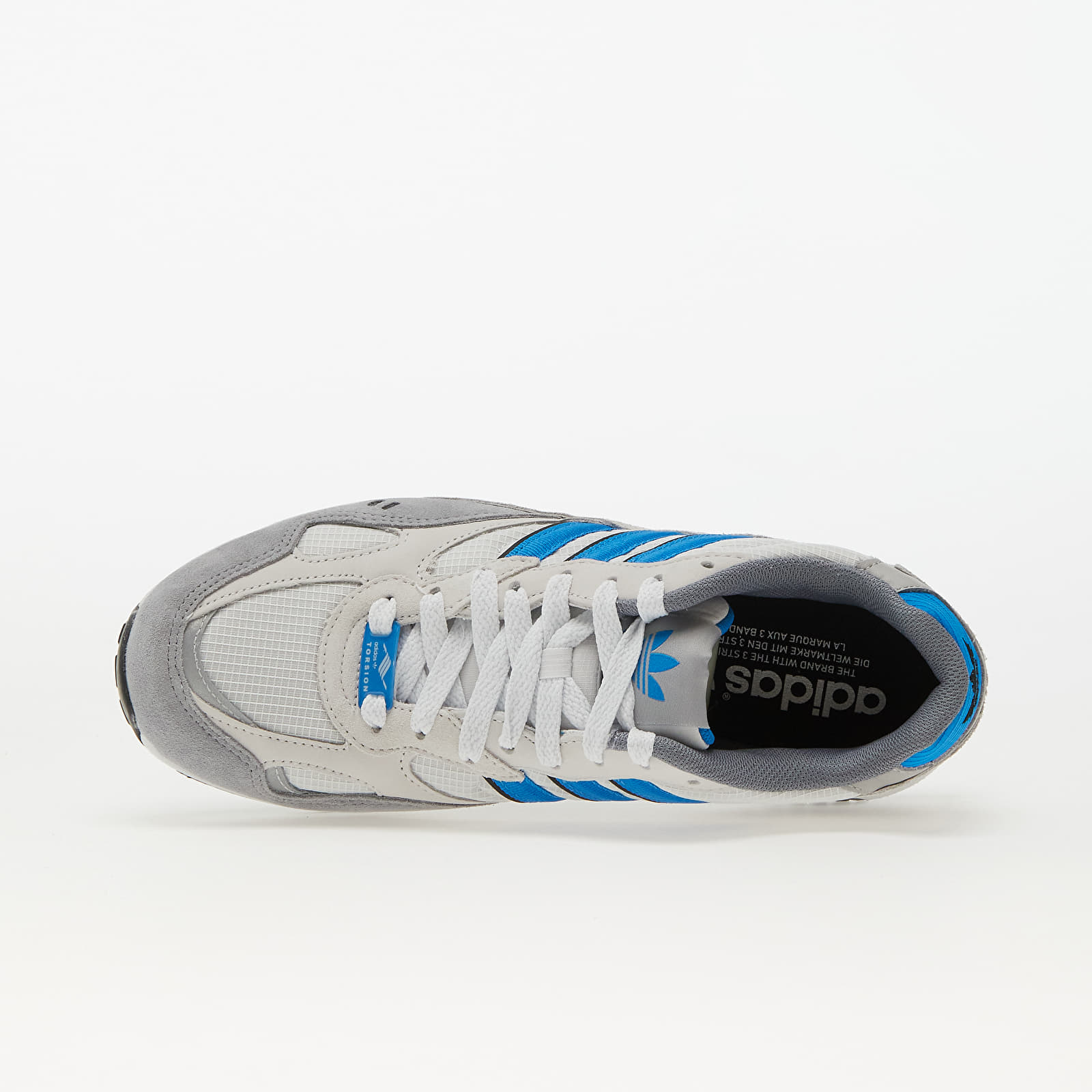 Încălțăminte și sneakerși pentru bărbați adidas Torsion Super Crystal White/ Brave Blue/ Grey One