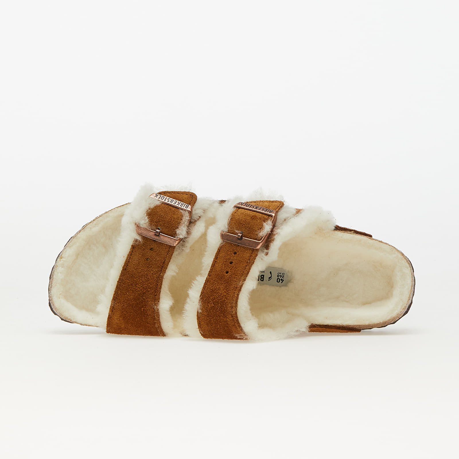 Skor för män Birkenstock Arizona VL Shearling Mink