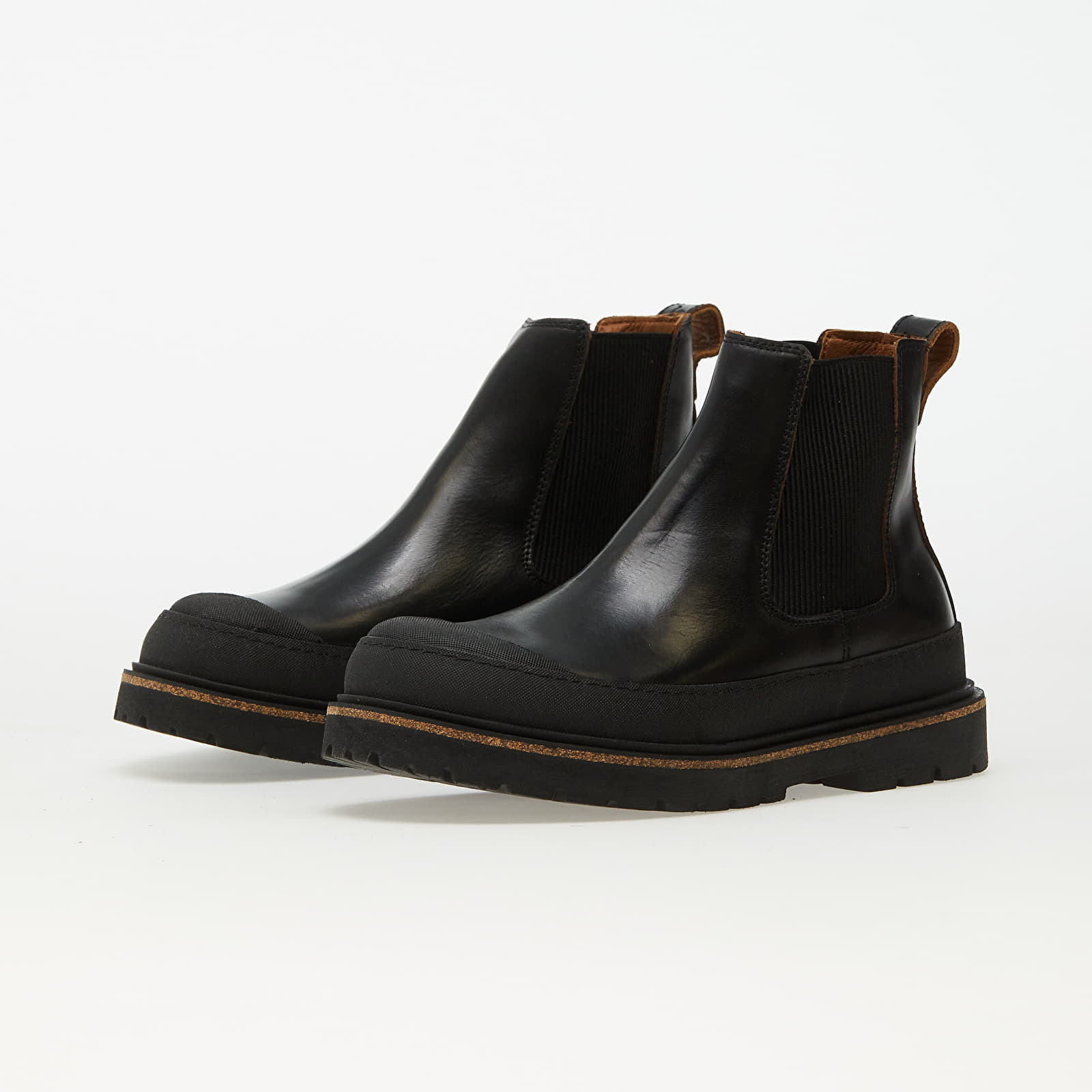 Pánské tenisky a boty Birkenstock Prescott Slip On M LEOI Black
