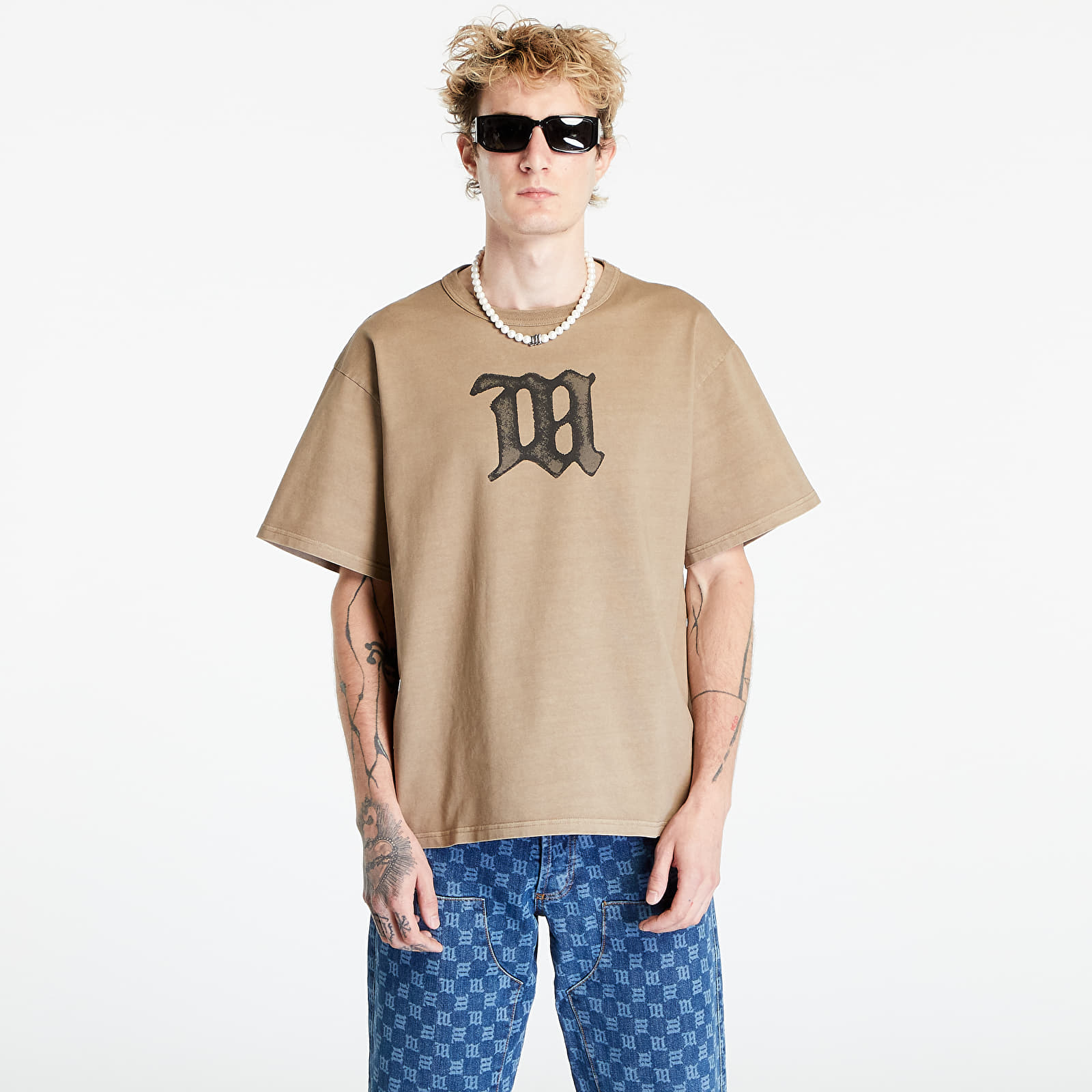 Magliette MISBHV Signature T-Shirt UNISEX Washed Brown