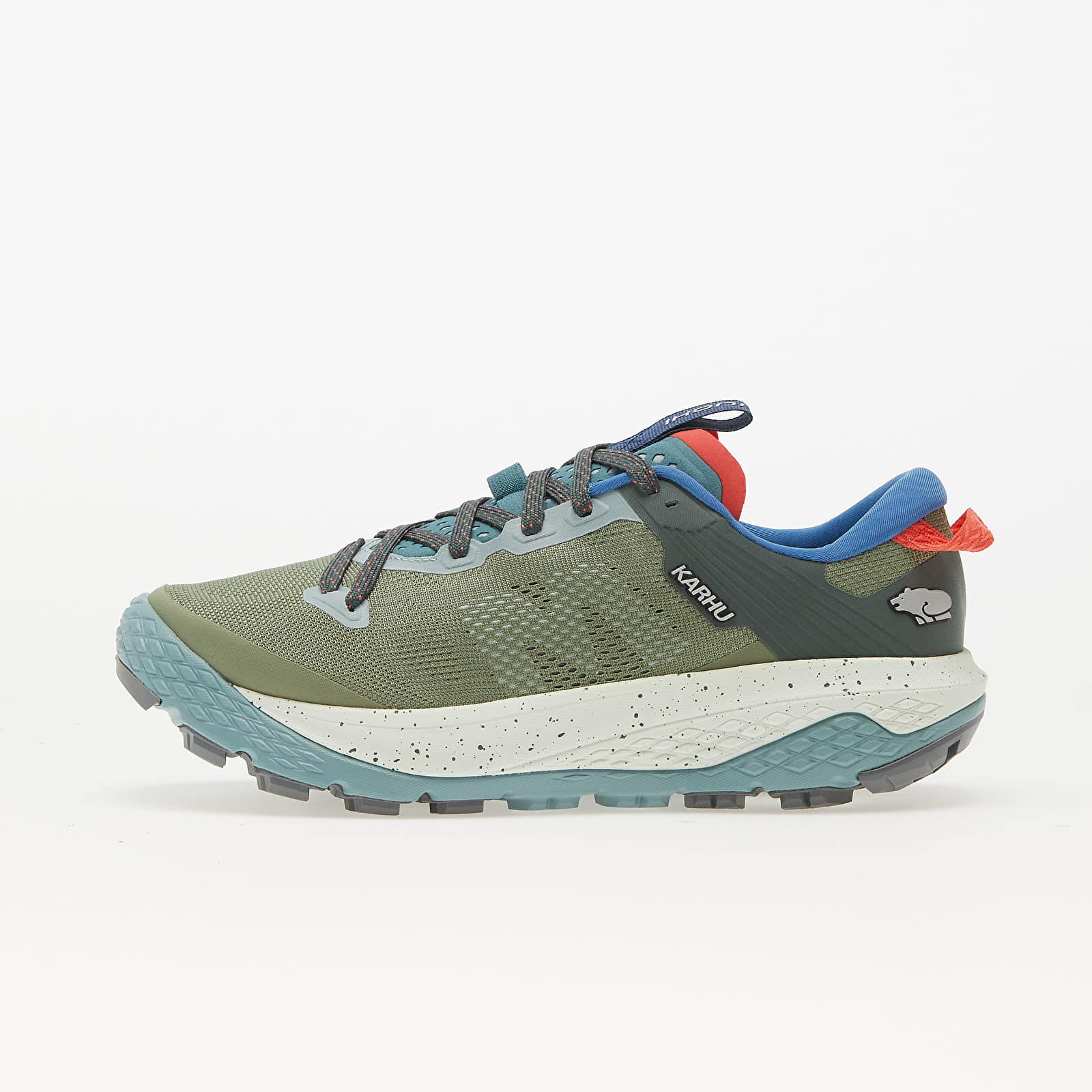 Men's shoes Karhu Ikoni Trail Oil Green/ Mineral Blue