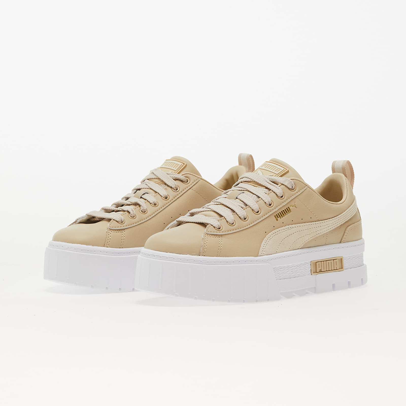 Scarpe donna Puma Mayze Lth Wn's Beige