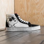 Men s shoes Vans x Peanuts Sk8 Hi Reissue Joe Cool Black Footshop