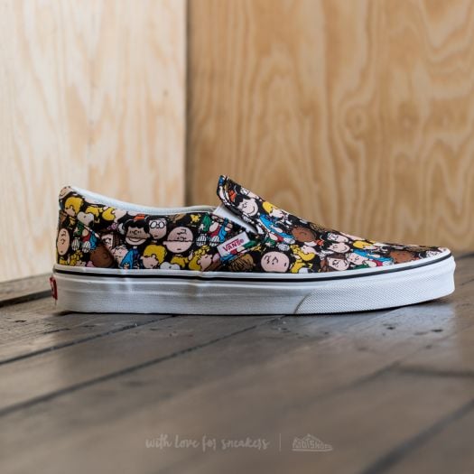 Peanuts vans black new arrivals