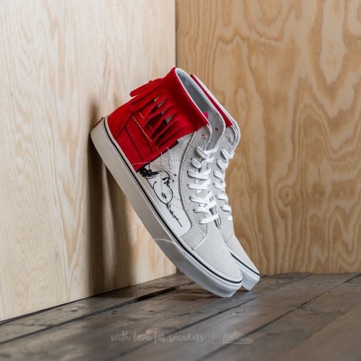 Vans peanuts cheap uomo rosso