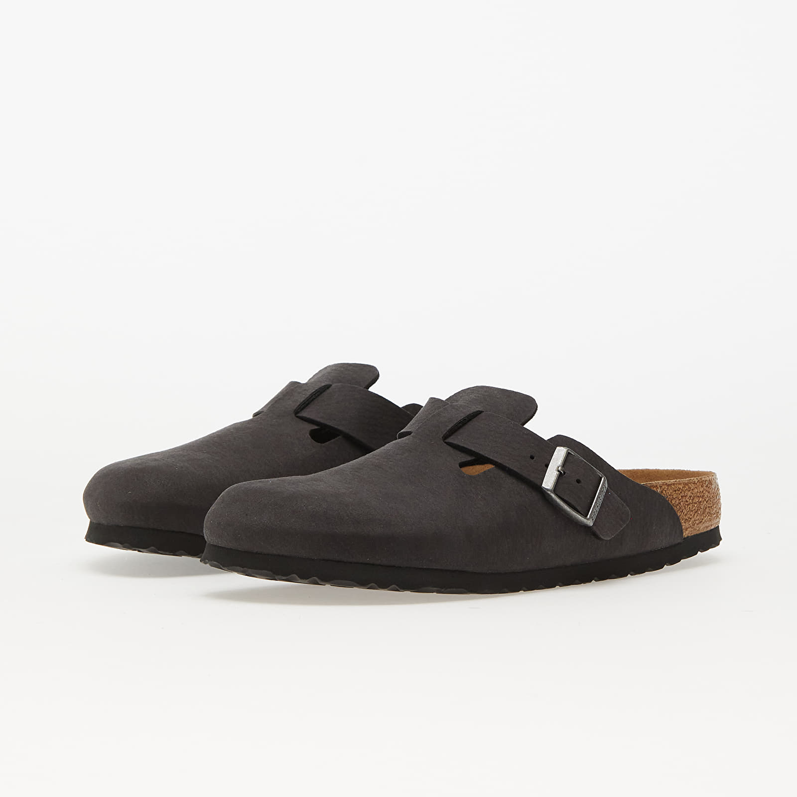 Moški čevlji Birkenstock Boston Micro Fibre Desert Dust Black