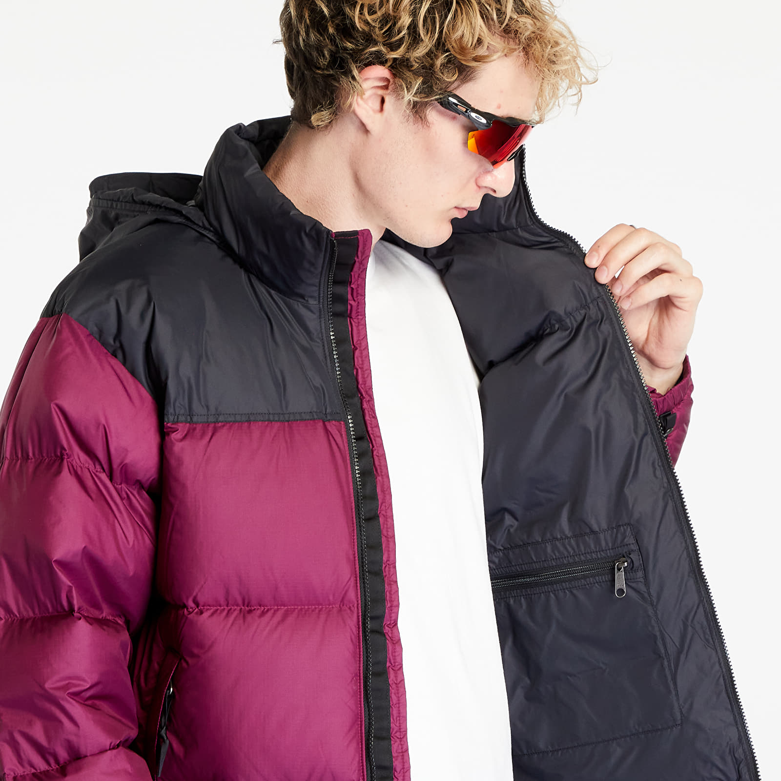 Jacheta The North Face M 1996 Retro Nuptse Jacket Purple/ TNF Black - 1 | YEO