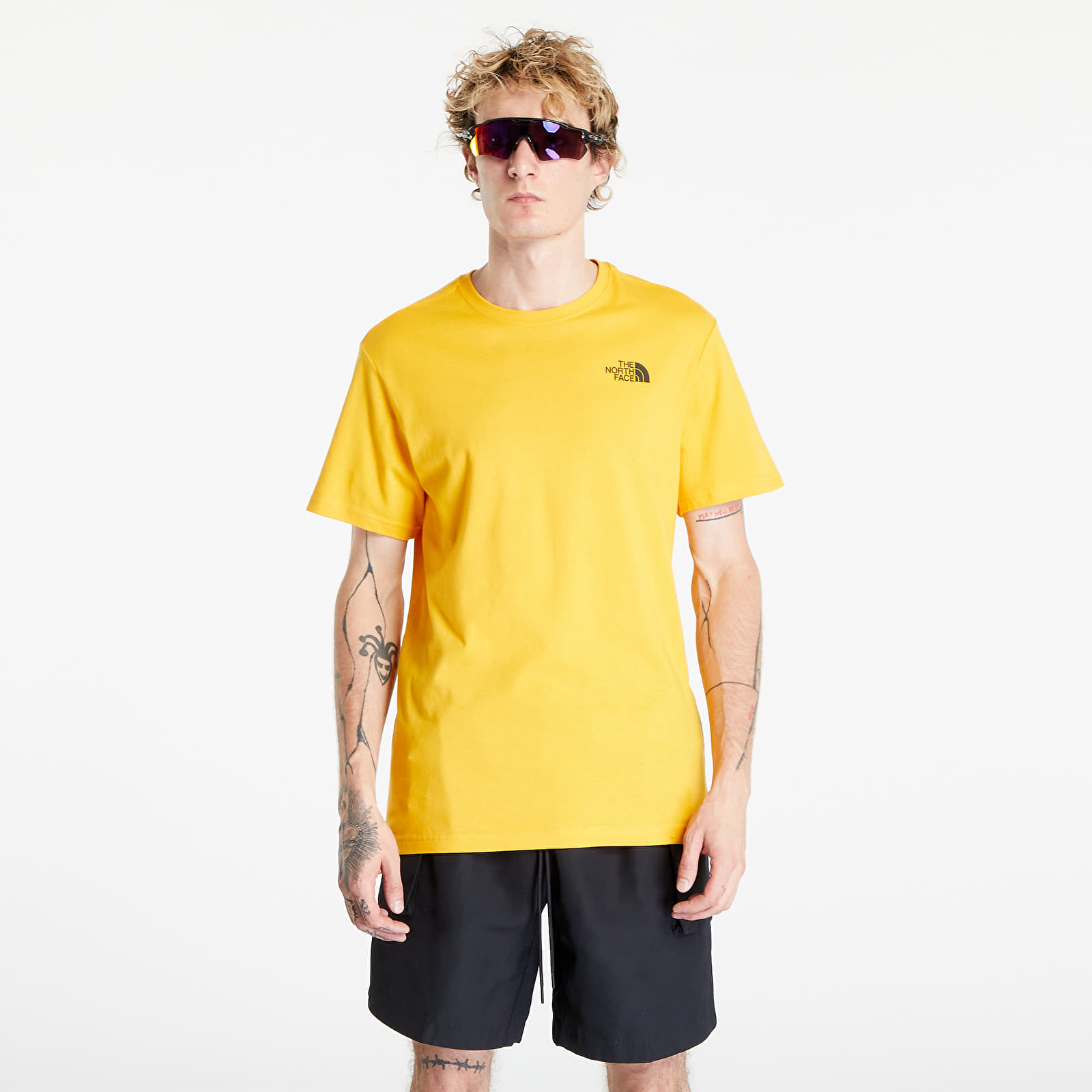 The North Face - s/s red box tee summit gold