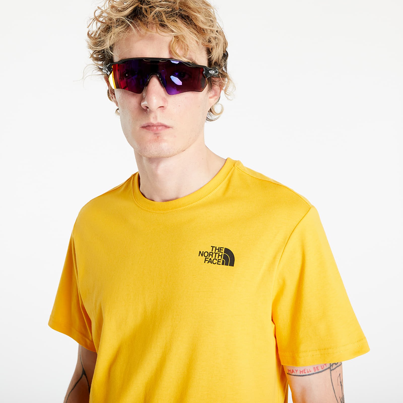 Tricou The North Face S/S Red Box Tee Summit Gold - 1 | YEO