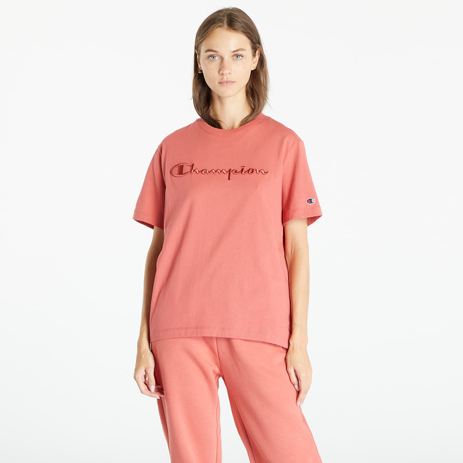 Black and pink champion shirt 2025