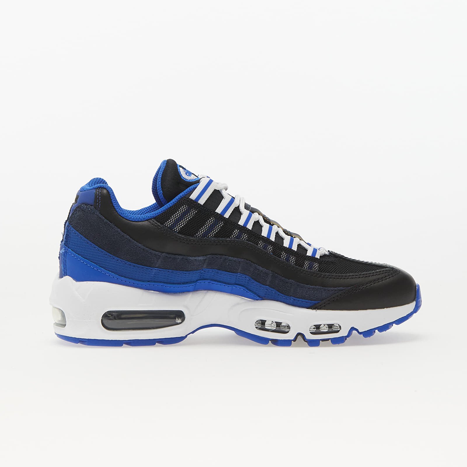 Men s shoes Nike Air Max 95 Black White Tm Royal Deep Royal Blue