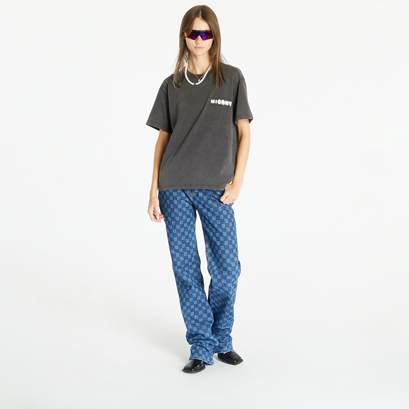 T-shirts MISBHV Community T-Shirt UNISEX Washed Graphite