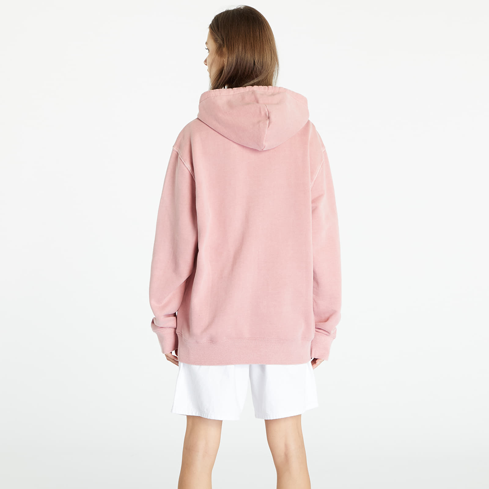 Džemperiai su gobtuvais ir džemperiai Carhartt WIP Hooded Duster Sweat Dahlia Garment Dyed