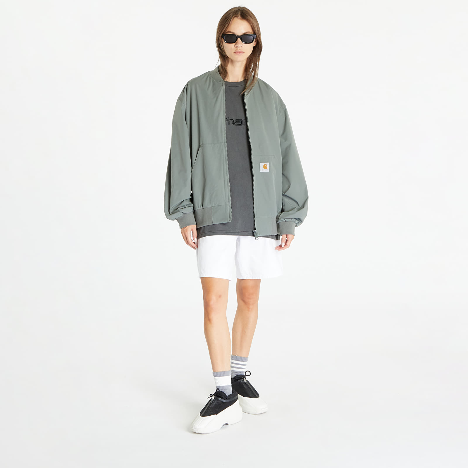 Bombers Carhartt WIP Active Bomber Smoke Green