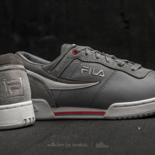 Men s shoes Fila x Staple Original Fitness Grey Pink White Footshop