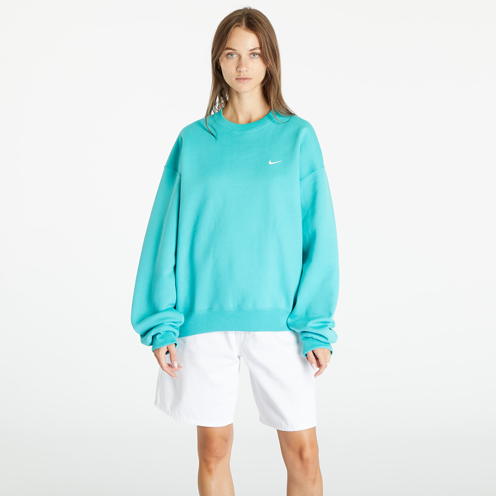 Teal nike sweater top
