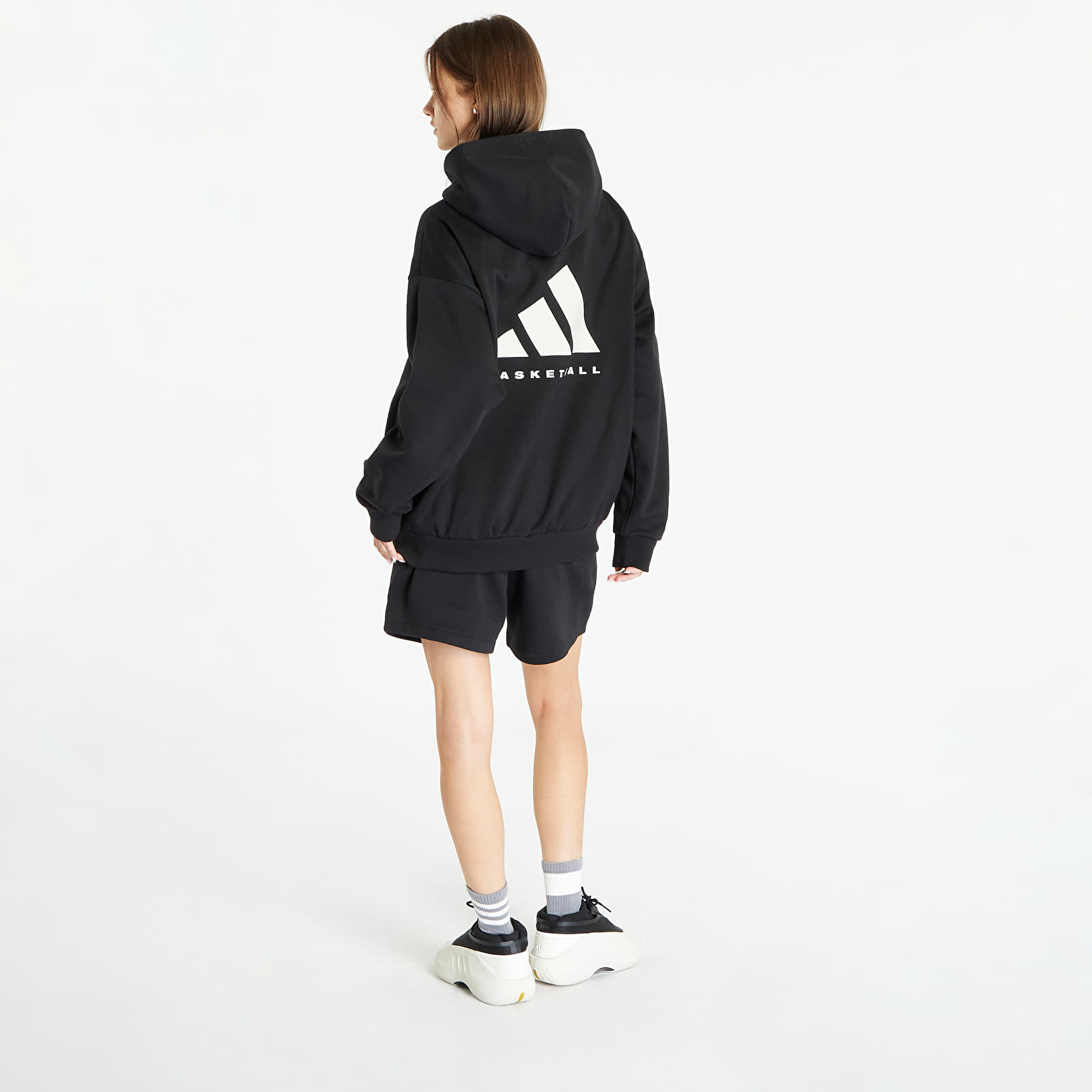 Adidas basketball club hoodie deals