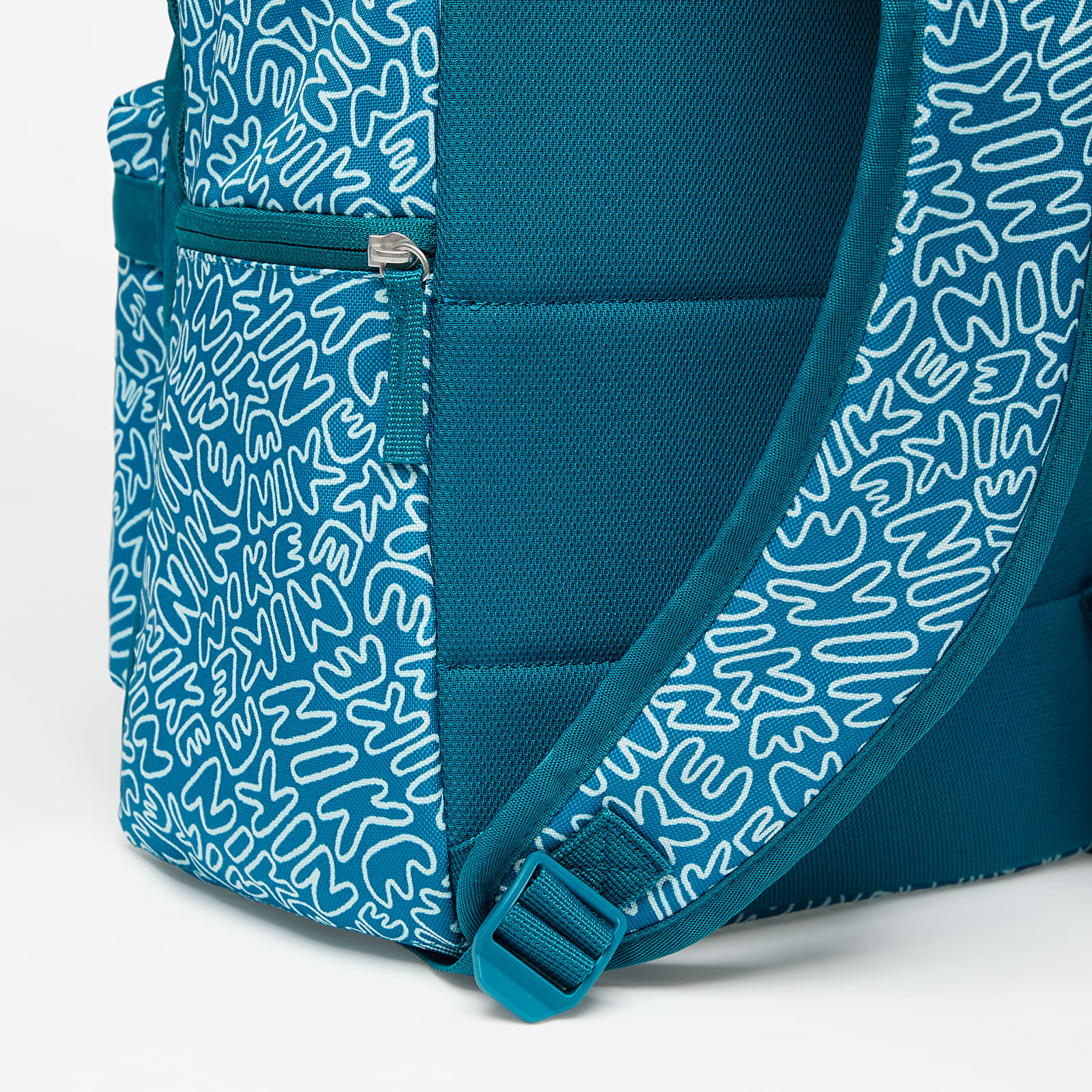 Hátizsákok Nike Heritage Scribble Backpack Geode Teal/ Geode Teal/ Jade Ice