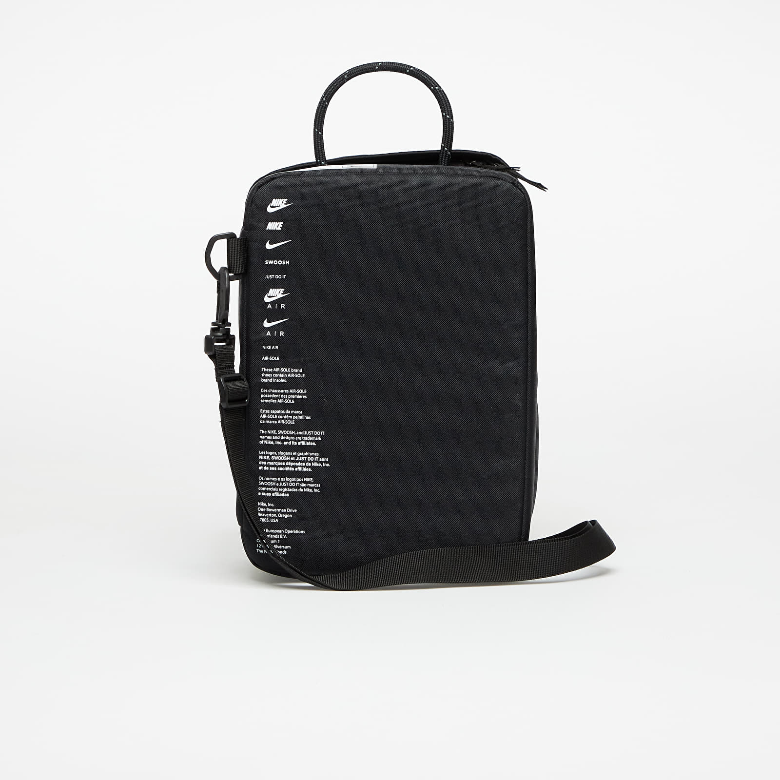 Somas Nike Shoe Box Bag Black/ Black/ White