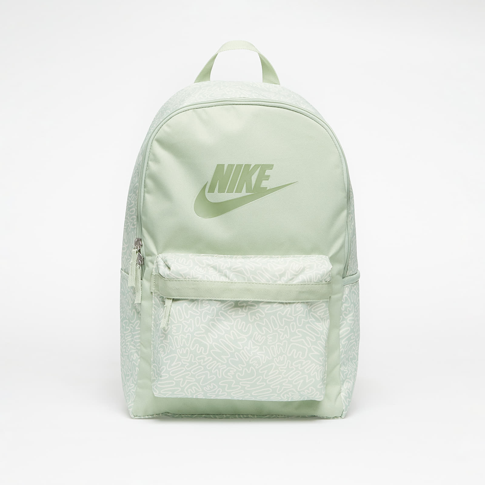 Mugursomas Nike Heritage Scribble Backpack Honeydew/ Honeydew/ Oil Green