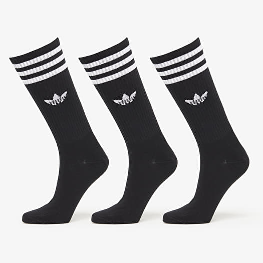 Socks adidas High Crew Sock 3-pack Black