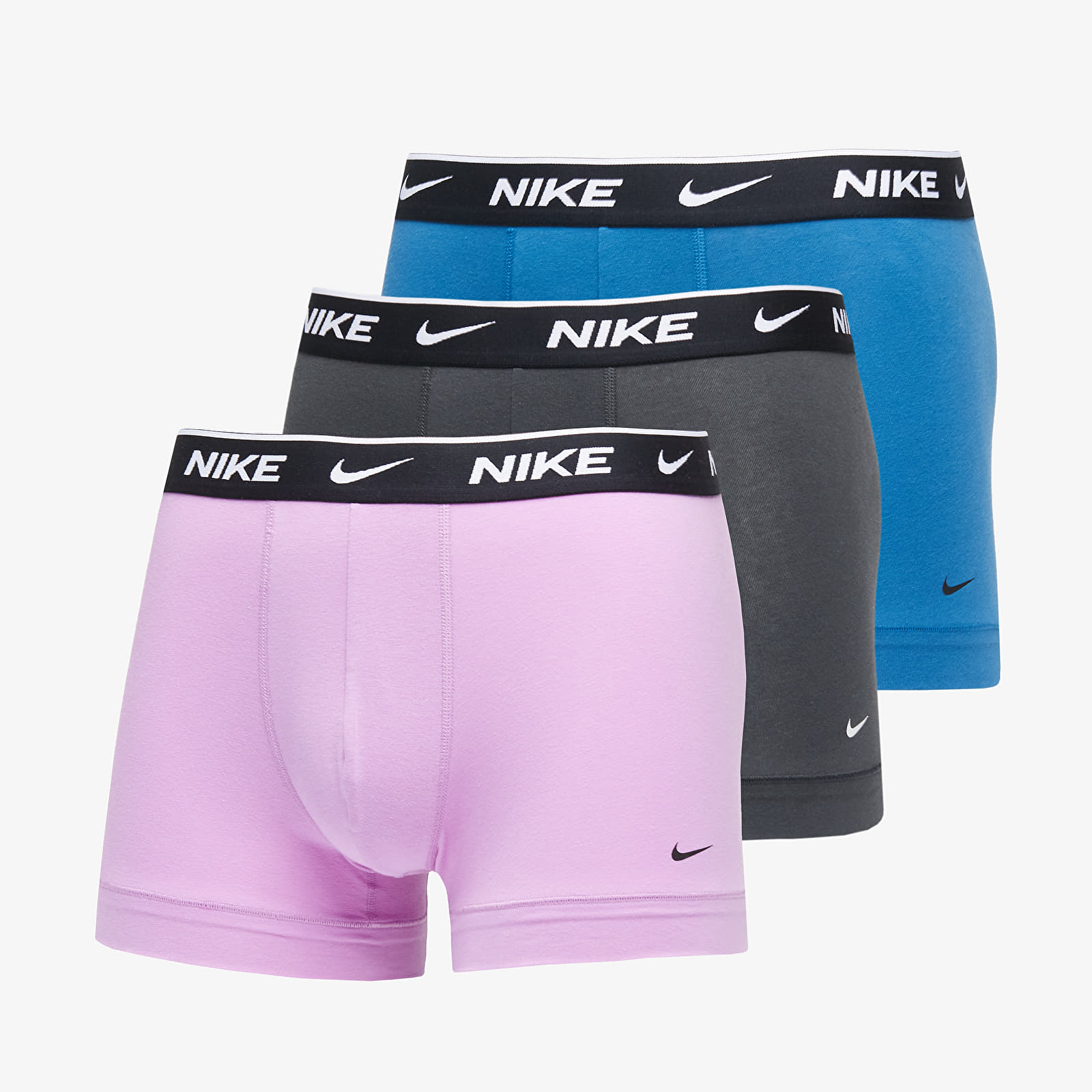Levně Nike Dri-FIT Trunk 3-Pack Multicolor