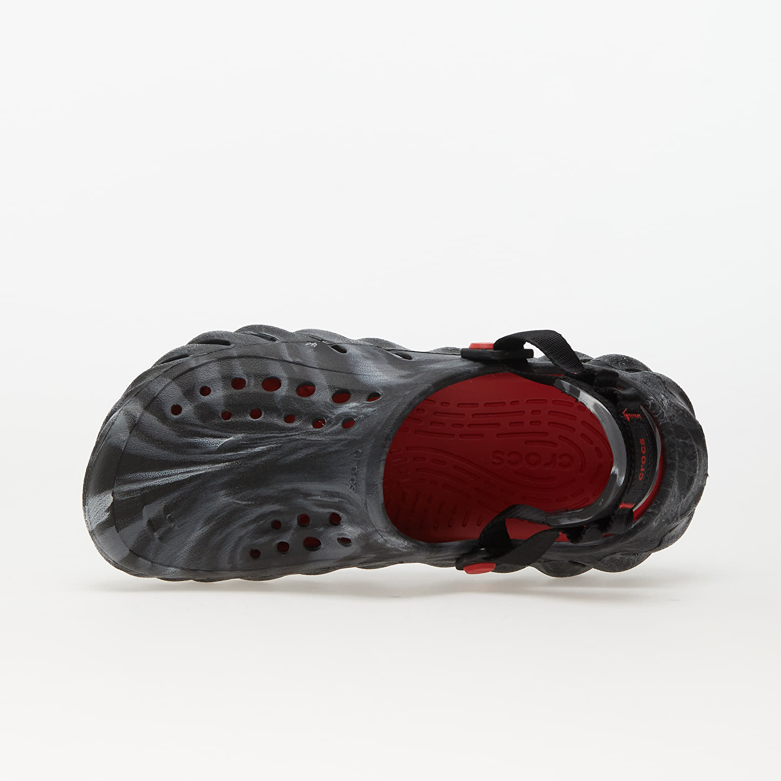 Férfi cipők Crocs Echo Marbled Clog Black/ Flame