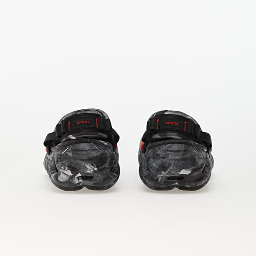 Men s shoes Crocs Echo Marbled Clog Black Flame Footshop